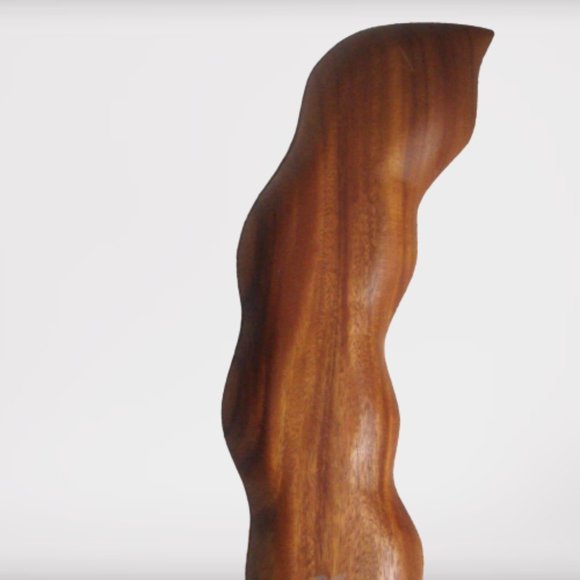 Vintage Large Wooden 4 Pod Snack Tray - Picture 5 of 7